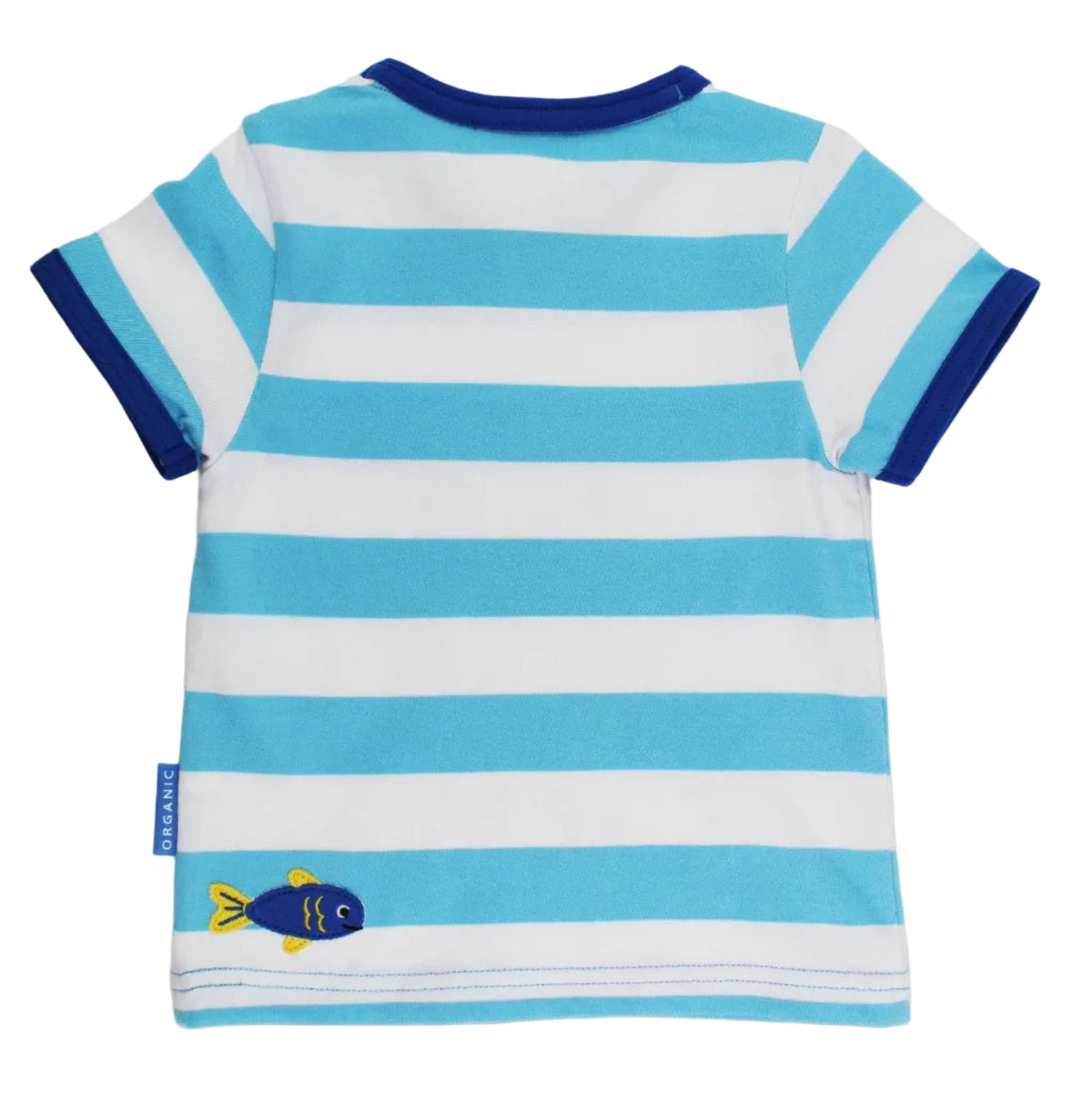 Organic Cotton Short Sleeve T-Shirt - Jellyfish Appliqué