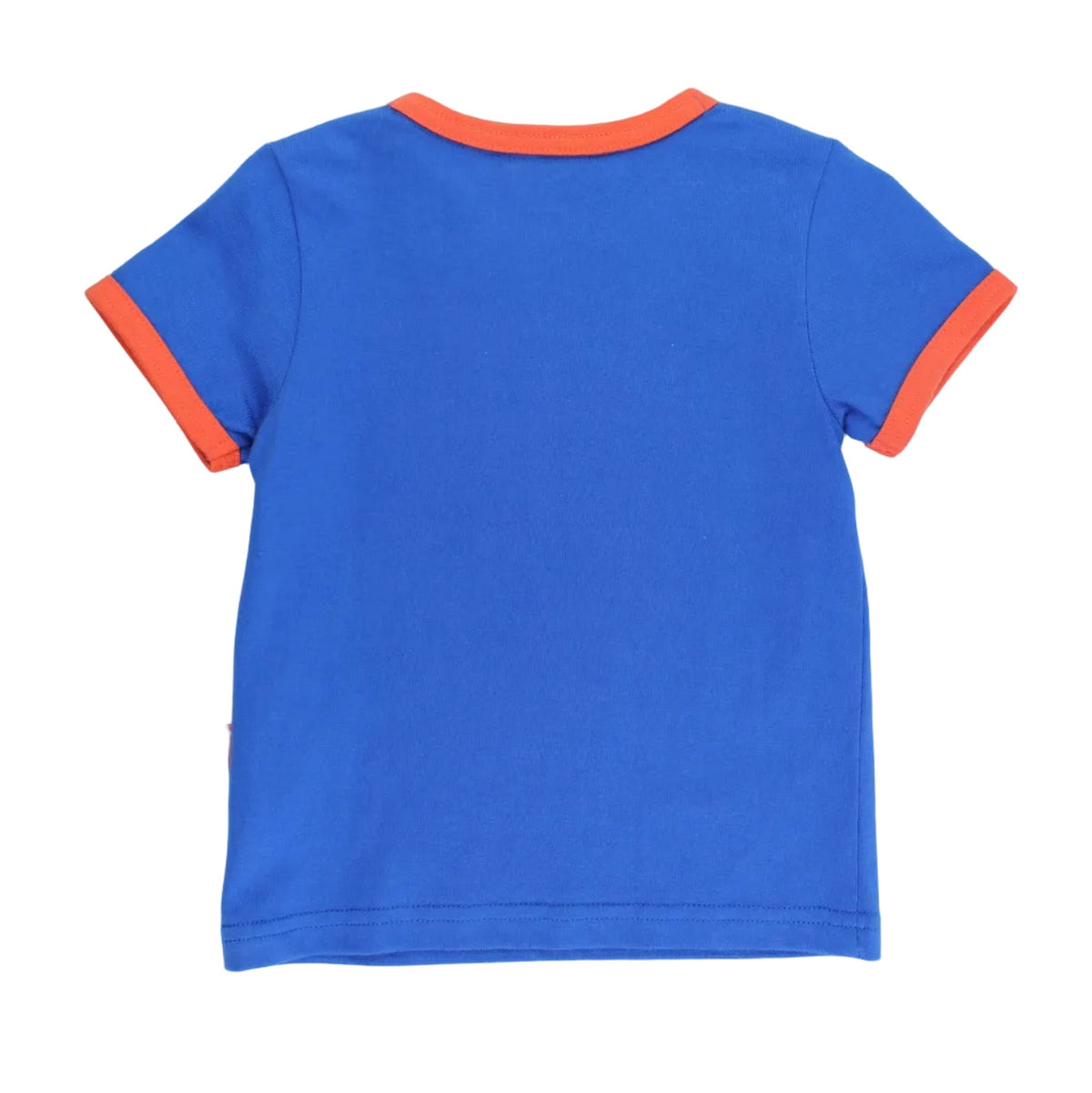 Organic Cotton Short Sleeve T-Shirt - Lion Appliqué