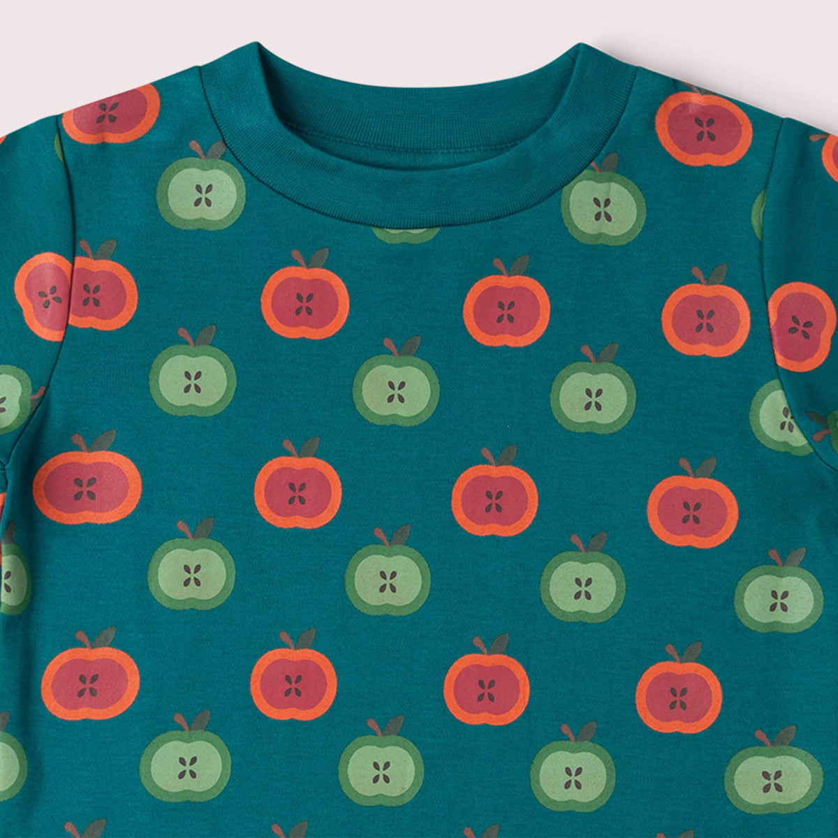 Organic Cotton Short Sleeve T-Shirt - Apples