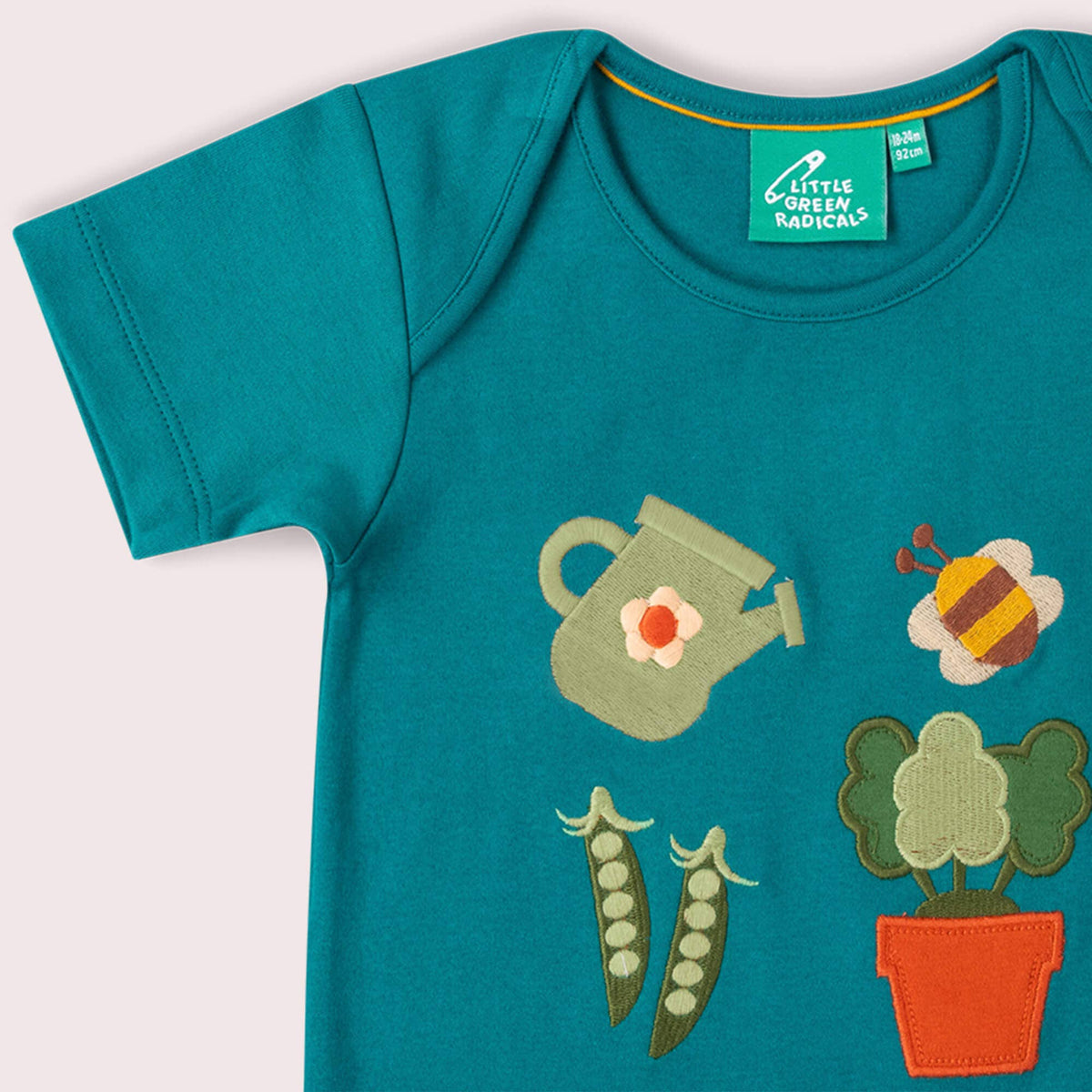 Organic Cotton Short Sleeve T-Shirt - Spring Garden