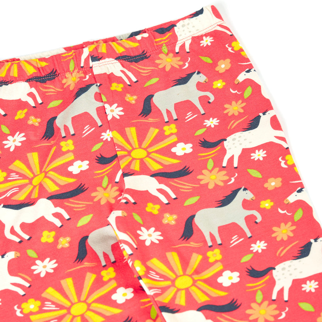 Organic Cotton Leggings - Sunshine Ponies