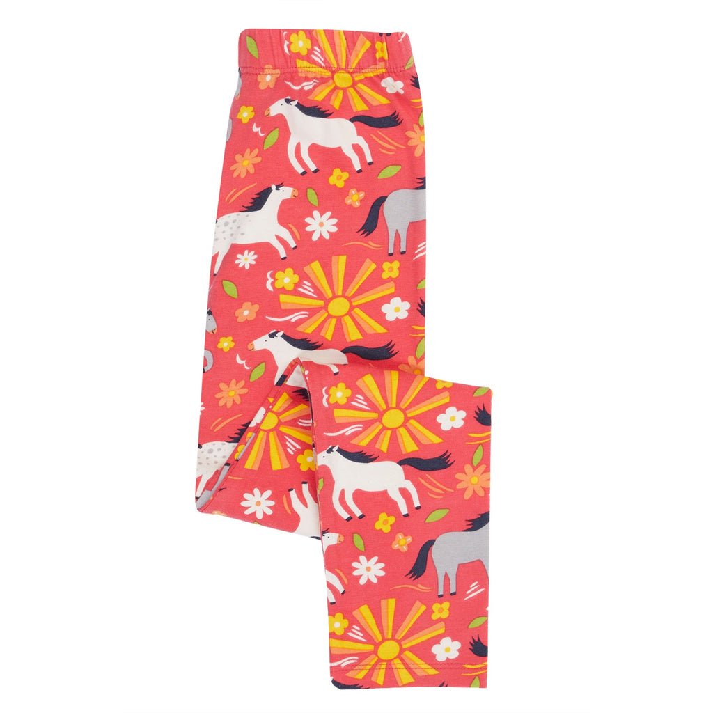 Organic Cotton Leggings - Sunshine Ponies