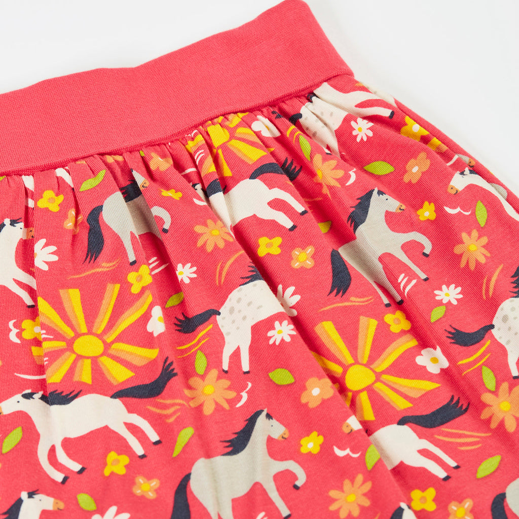Organic Cotton Skort - Sunshine Ponies