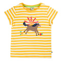 Organic Cotton Short Sleeve T-Shirt - Sunshine Pony Appliqué