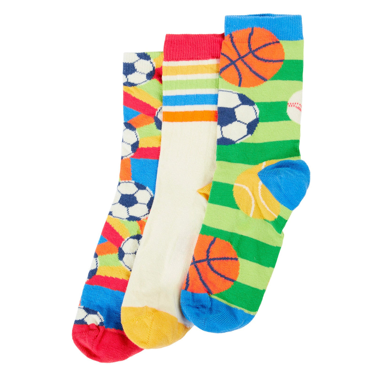 Organic Cotton Socks 3-Pack - Sports