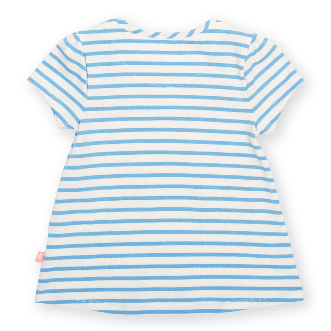 Organic Cotton Short Sleeve Tunic - Guinea Pig Appliqué