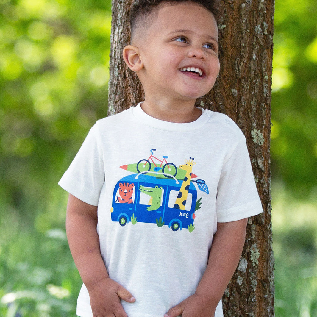 Organic Cotton Short Sleeve T-Shirt - Road Trip