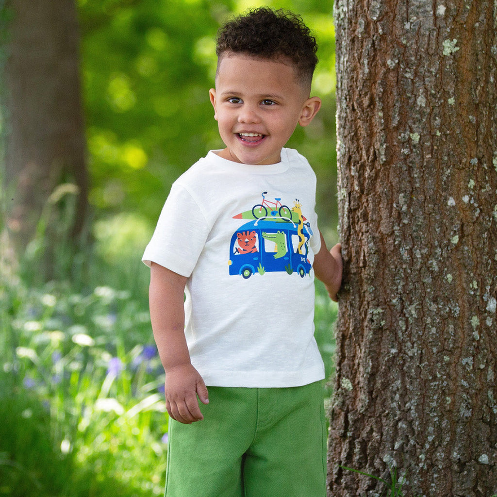 Organic Cotton Short Sleeve T-Shirt - Road Trip