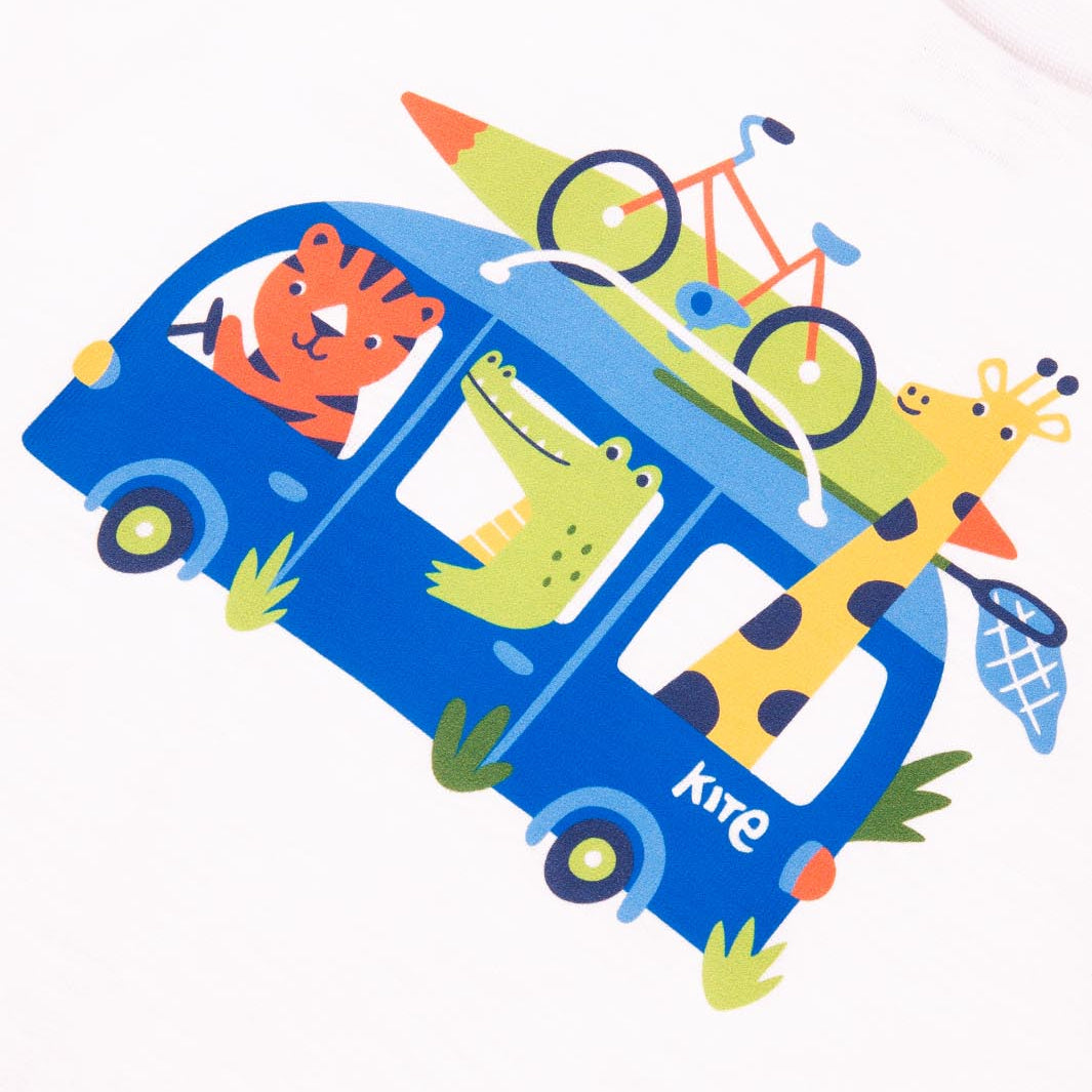 Organic Cotton Short Sleeve T-Shirt - Road Trip