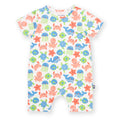 Organic Cotton Short Romper - Under the Sea Print