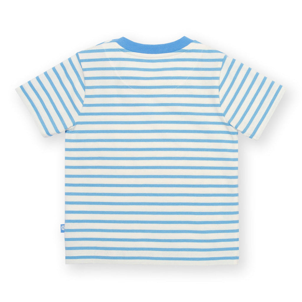 Organic Cotton Short Sleeve T-Shirt - Little Turtle Appliqué