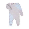 Organic Cotton Ribbed Footie Pajamas - Various Tie Dye Colors