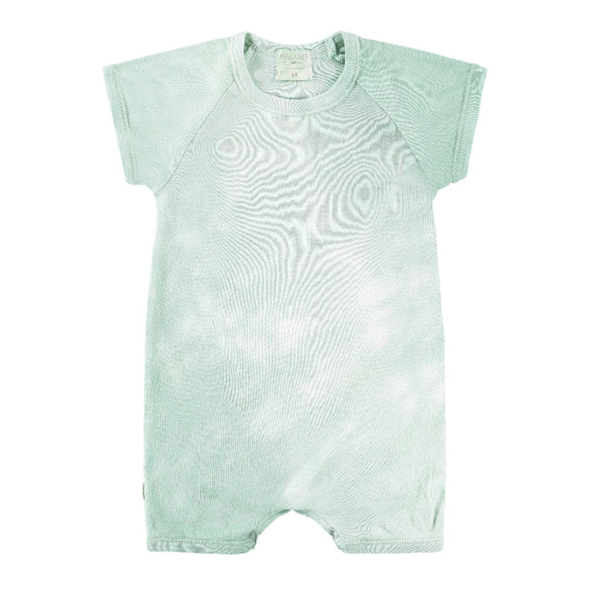 Cotton Blend Ribbed Shortall - Various Marbled Colors