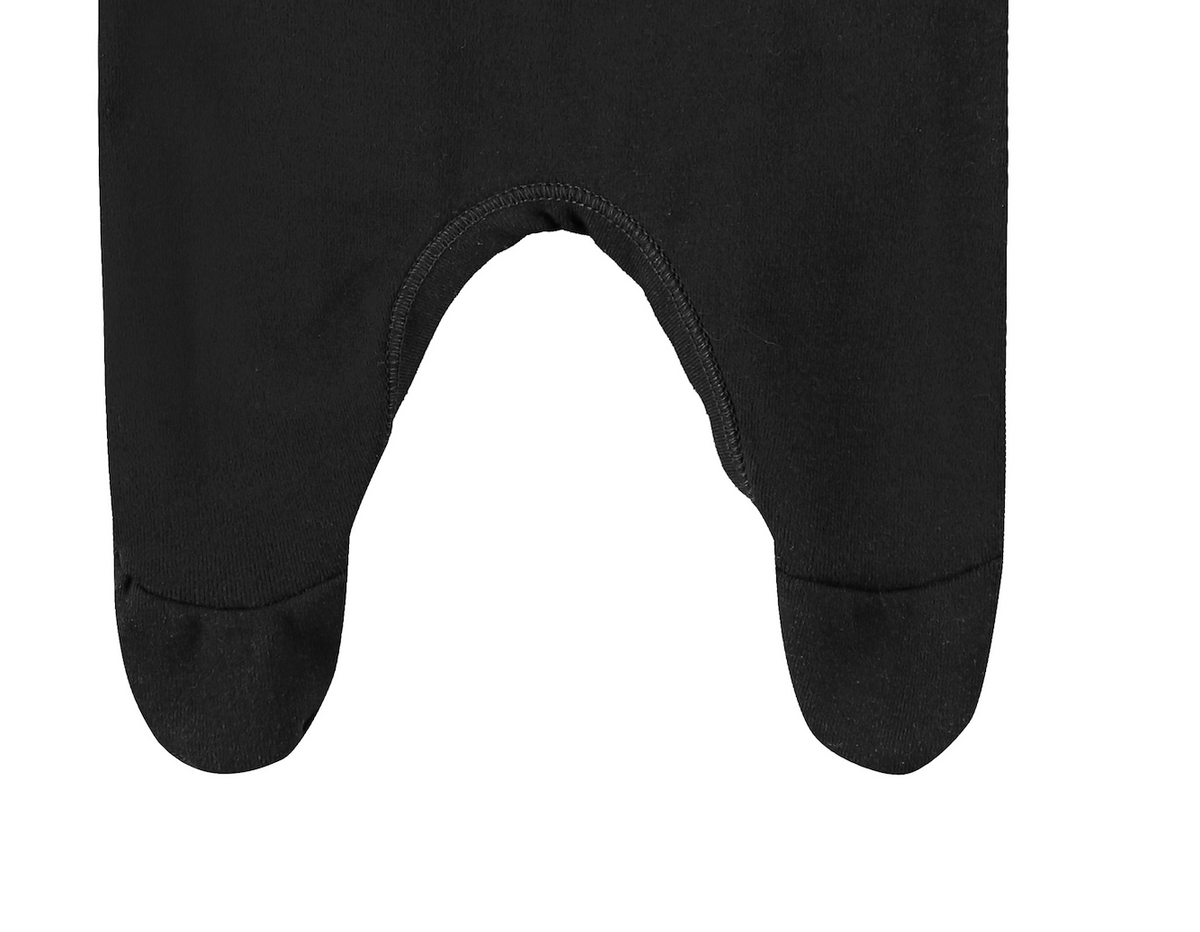 Organic Cotton Blend Ribbed Footie Pajama - Various Colors
