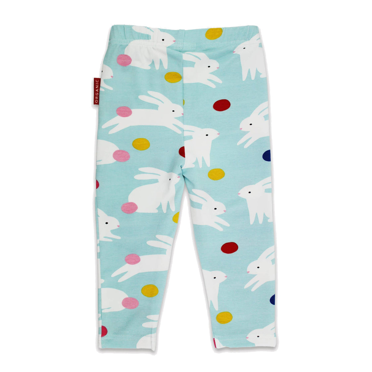 Organic Cotton Leggings - Bunny Hop Print