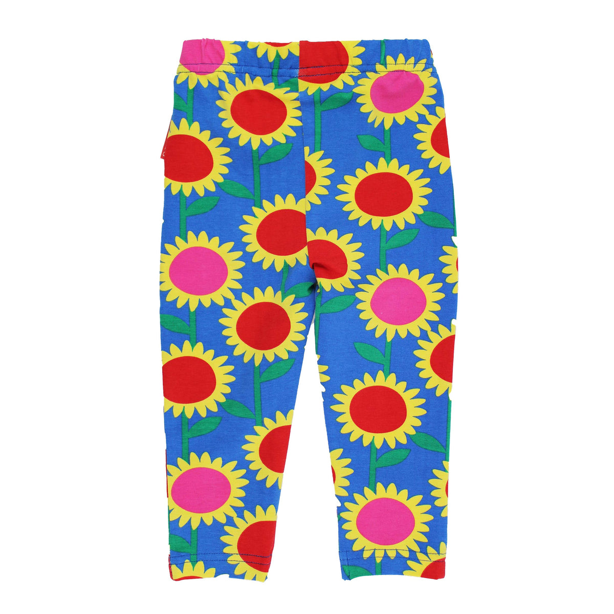 Organic Cotton Leggings - Sunflower & Bee Print