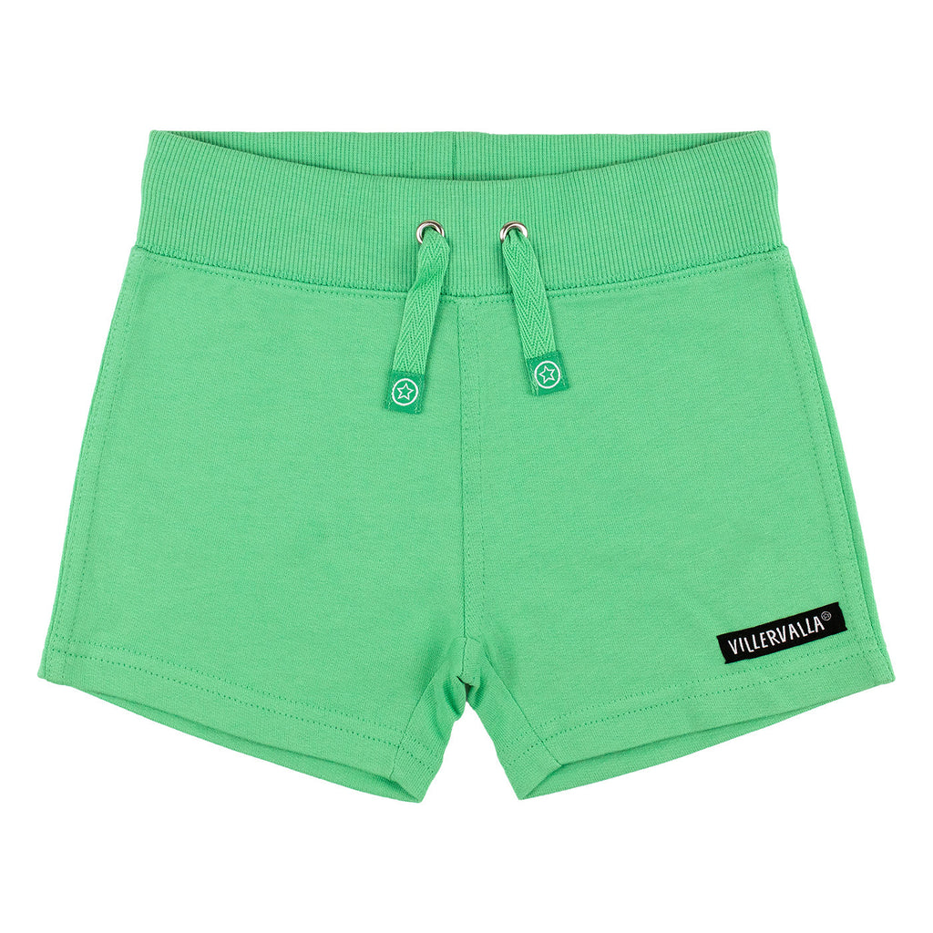 Organic Cotton Relaxed Shorts - Fern Green
