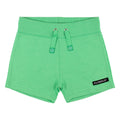Organic Cotton Relaxed Shorts - Fern Green