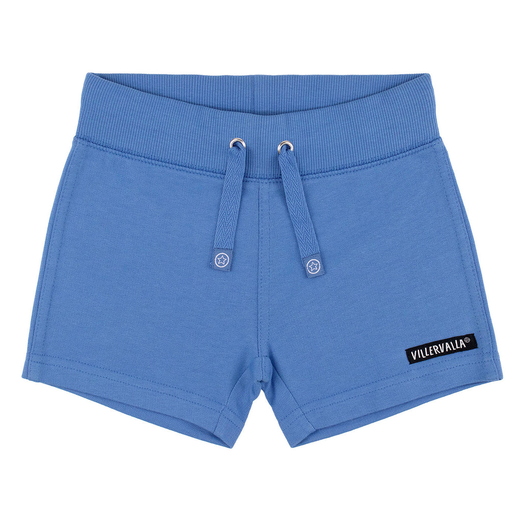 Organic Cotton Relaxed Shorts- Nautic Blue