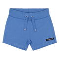Organic Cotton Relaxed Shorts- Nautic Blue