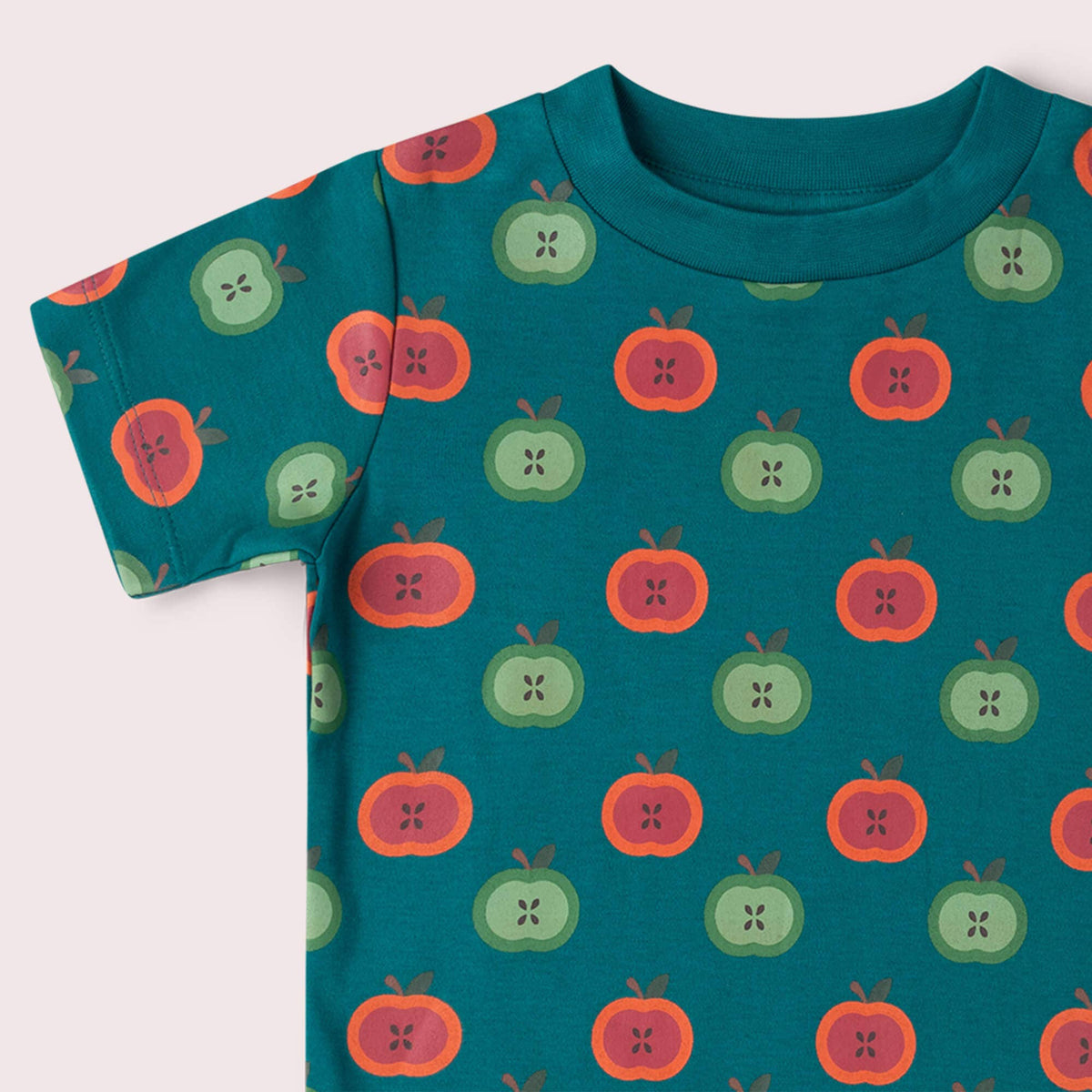 Organic Cotton Short Sleeve T-Shirt - Apples